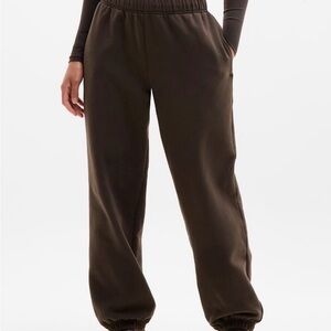 Athleta Dark Brown Jogger Pants